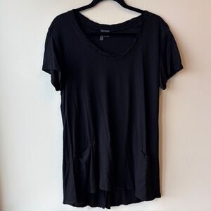 Left of Center Black Women's Short sleeve t-shirt XL